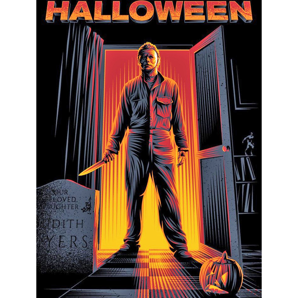 

Horror Man - Round Drill Diamond Painting - 30*40CM, 501 Original