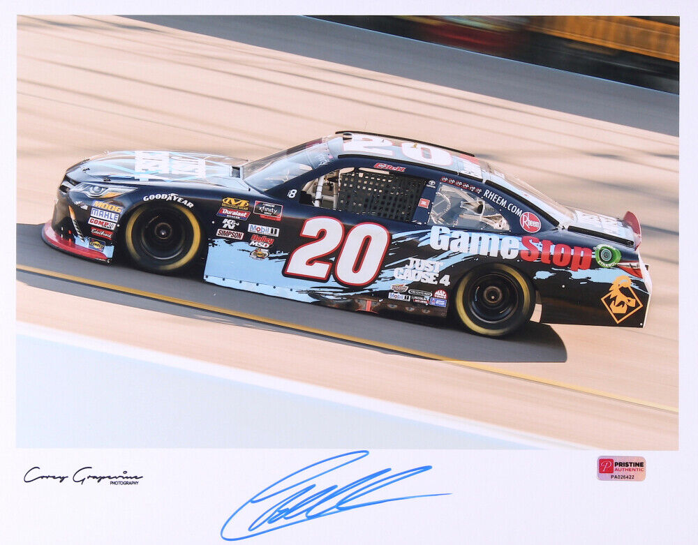 Christopher Bell Signed NASCAR 11x14 Photo Poster painting - 2018 Phoenix Win Pristine Authentic