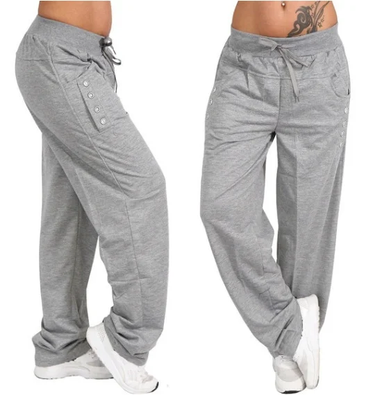 Fitness Running Training Yoga Long Sweat Pants