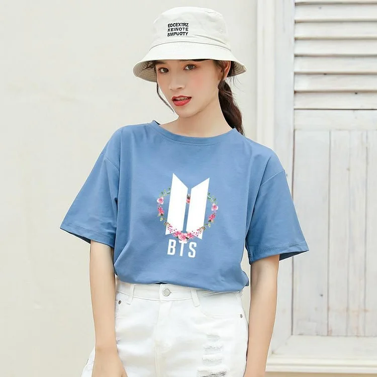 Bts flower clearance shirt