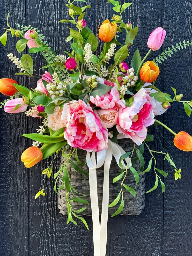 🎁Mother's Day Hot Sale 45%OFF💝Farmhouse Floral Basket
