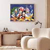 (Counted/Stamped)(Big Size) 11CT Cartoons - Cross Stitch 65*40cm/25.59*15.75in