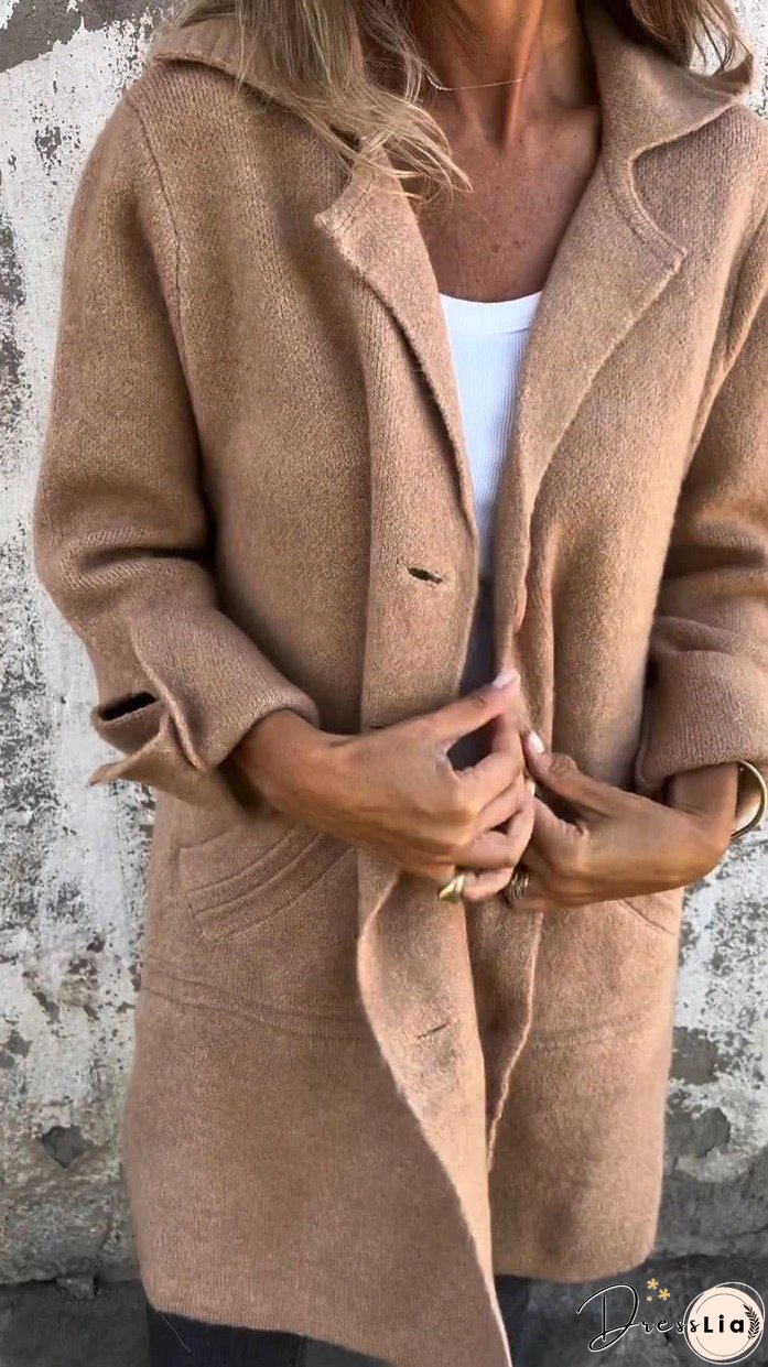 Relaxed and Timeless winter garment