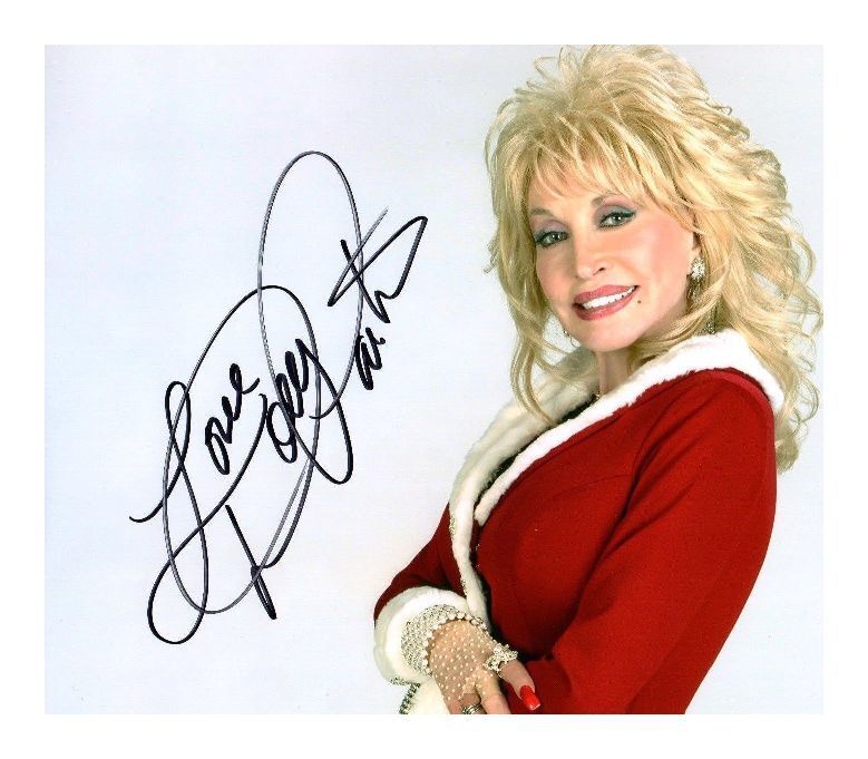 DOLLY PARTON AUTOGRAPHED SIGNED A4 PP POSTER Photo Poster painting PRINT 4