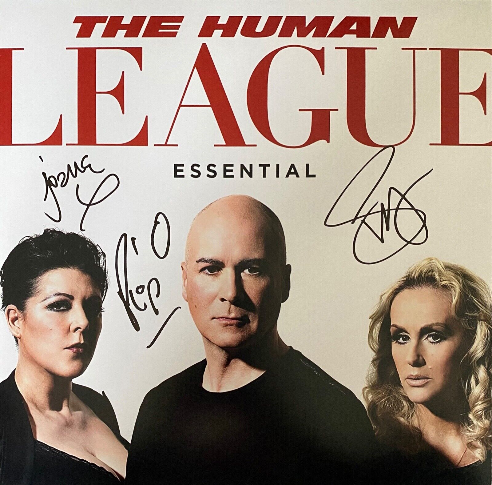 The Human League Hand Signed 12x12 Photo Poster painting - Essential