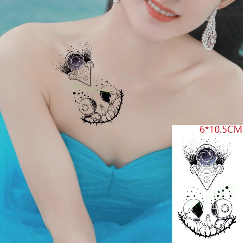 Waterproof Temporary Tattoo Sticker Totem Symbol Sign Fashion Fake Tatto Stickers Flash Tatoo Body Art for Men Women Kids