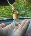 Handmade Hanging Car Fragrance Diffuser (Fruit Punch) | Long-Lasting Car Air Freshener | Cute Refillable Accessory