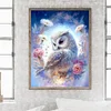 Diamond Painting-DIY Round Drill Owl(Round and Part AB Drill) (35*45CM)