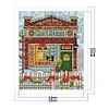 uk.everydayedeals (Limited Stock)14ct Counted Crochet Cross Stitch- Landscapes(15*17cm)