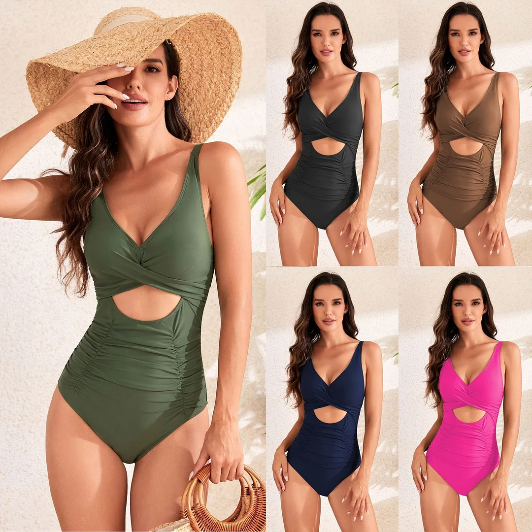SheCurve&reg; One Piece Swimsuits Push Up Tummy Control Bathing Suits