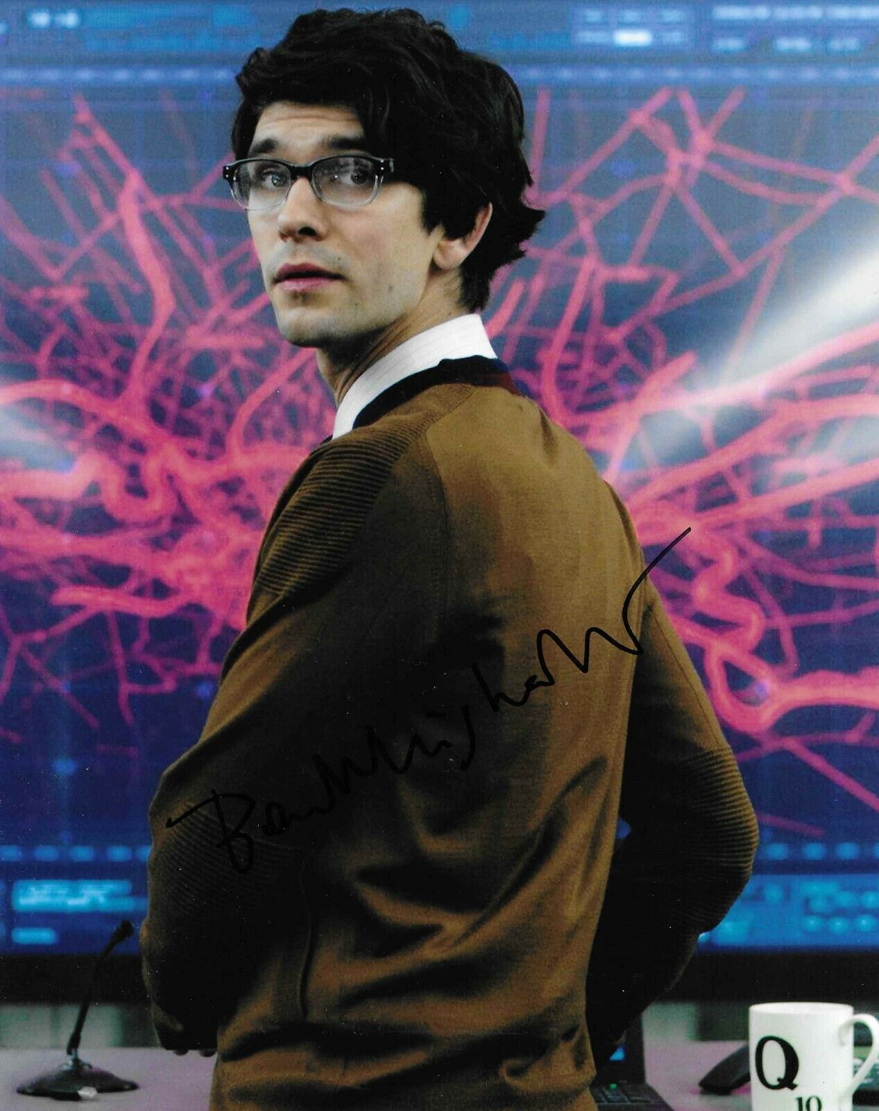 Ben Whishaw autograph - signed Photo Poster painting - Q James Bond