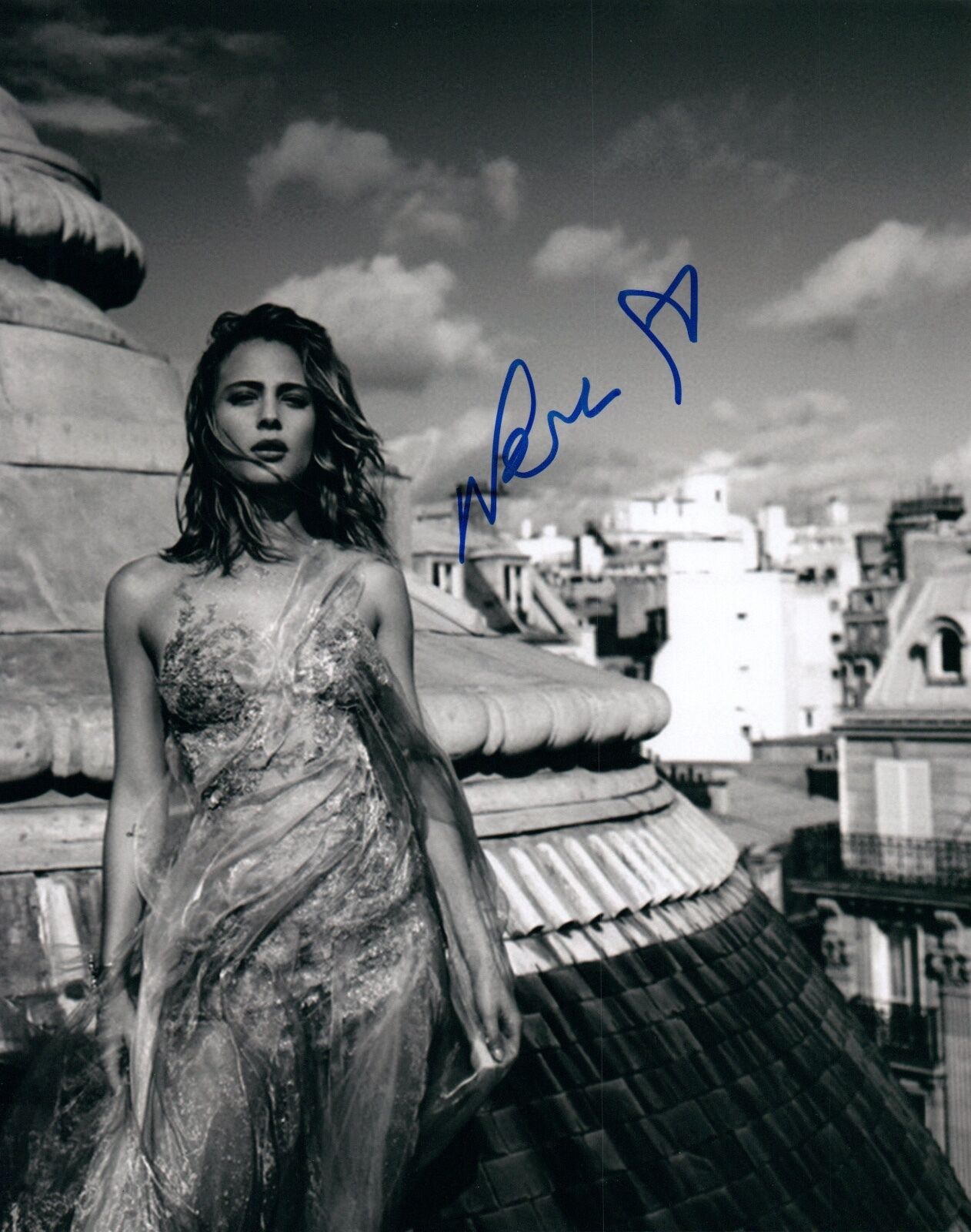 Nora Arnezeder Signed Autographed 8x10 Photo Poster painting Sexy French Actress COA VD