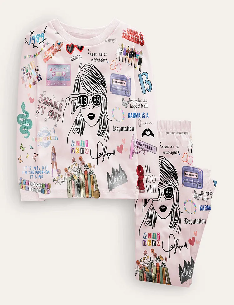 Cute Kid's Pajama Set