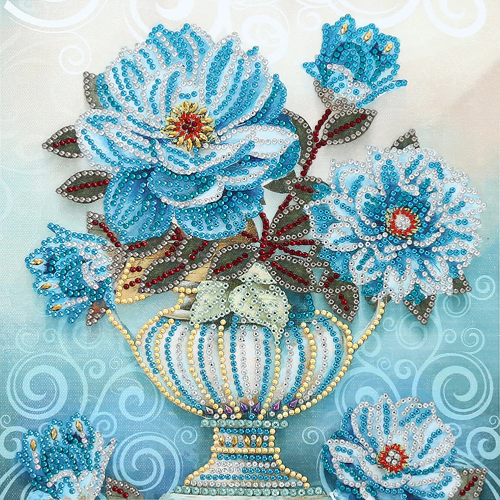 Vase - Partial Drill - Special Diamond Painting