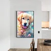 (40*60cm)Puppy - Full Round Drill Diamond Painting