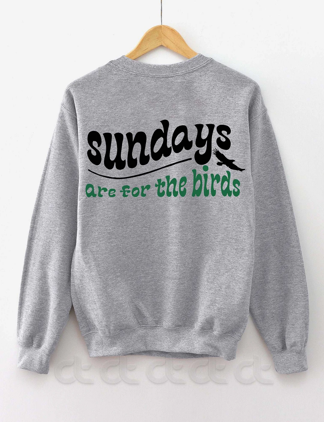 Philadelphia Football Sweatshirt Philadelphia Eagles Sweatshirt Sundays Are  For The Birds Philadelphia Eagles Shirt Bird Gang Football Sunda New -  Revetee