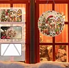 XMAS DIY Acrylic Special Shape Diamond Painting Hanging Pendant Hanging Kit