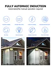 LED Outdoor Solar Garden Waterproof Motion Sensor Wall Light (160COB A)