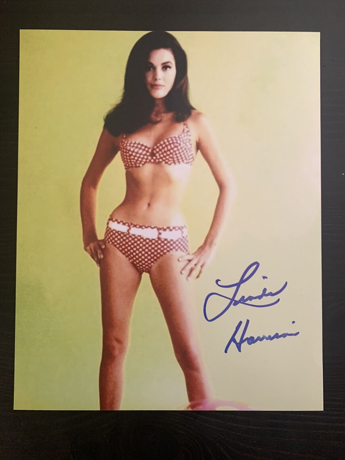 LINDA HARRISON Signed 8x10 Photo Poster painting Sexy Hot Rare PLANET OF THE APES Autographed