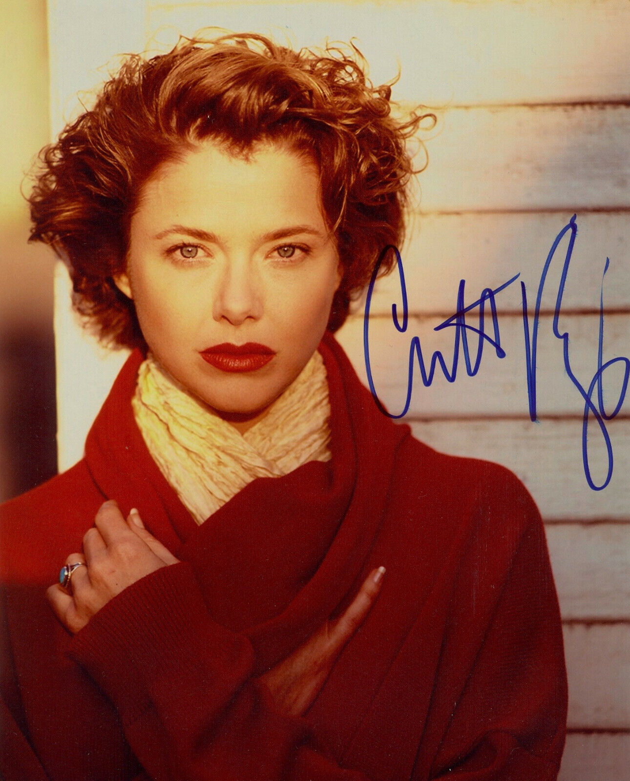 ANNETTE BENNING Signed Photo Poster paintinggraph - Film Actress - Preprint