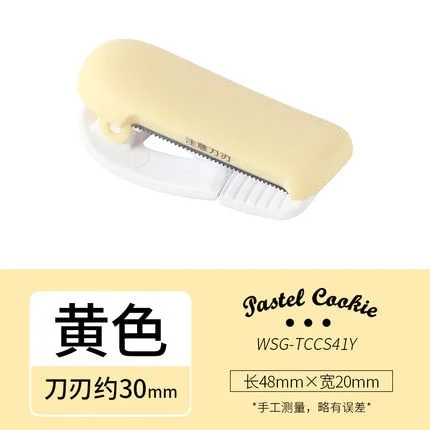 1PC KOKUYO cute washi Tape Cutter Tool Tape Cutter Set Storage Organizer Cutter Dispenser Office Supplies kawaii