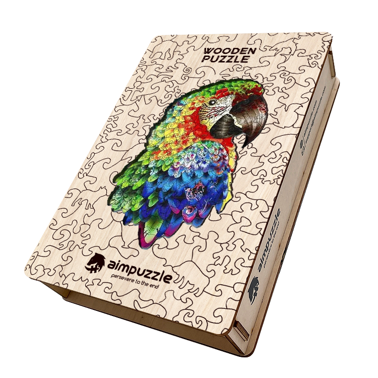Parrot Wooden Jigsaw Puzzle
