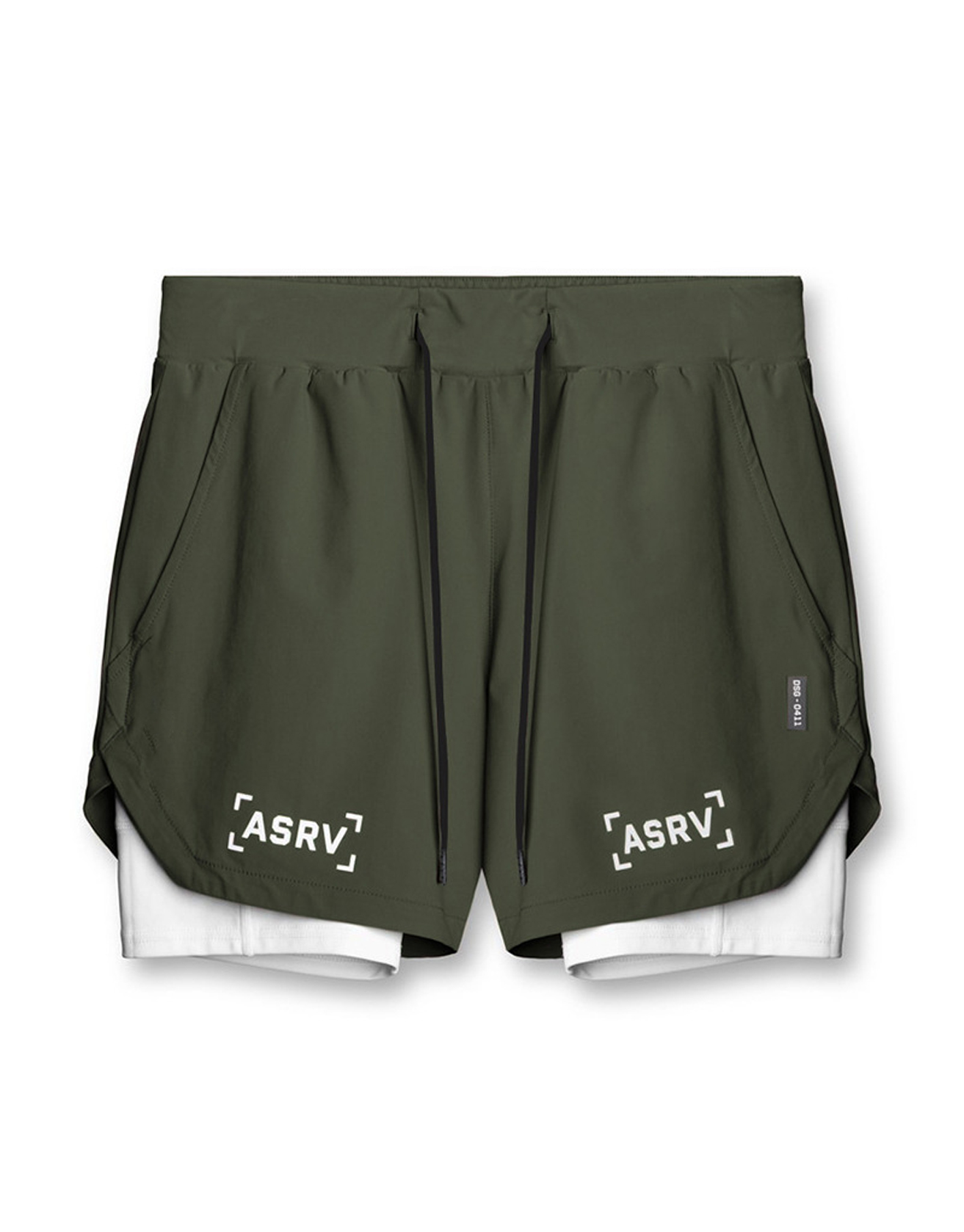 Quick-drying Sports Double-layer Shorts / TECHWEAR CLUB / Techwear
