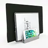 3 Slot Vertical Laptop Stand Adjustable Laptop Dock for iPad/iPhone/MacBook Pro