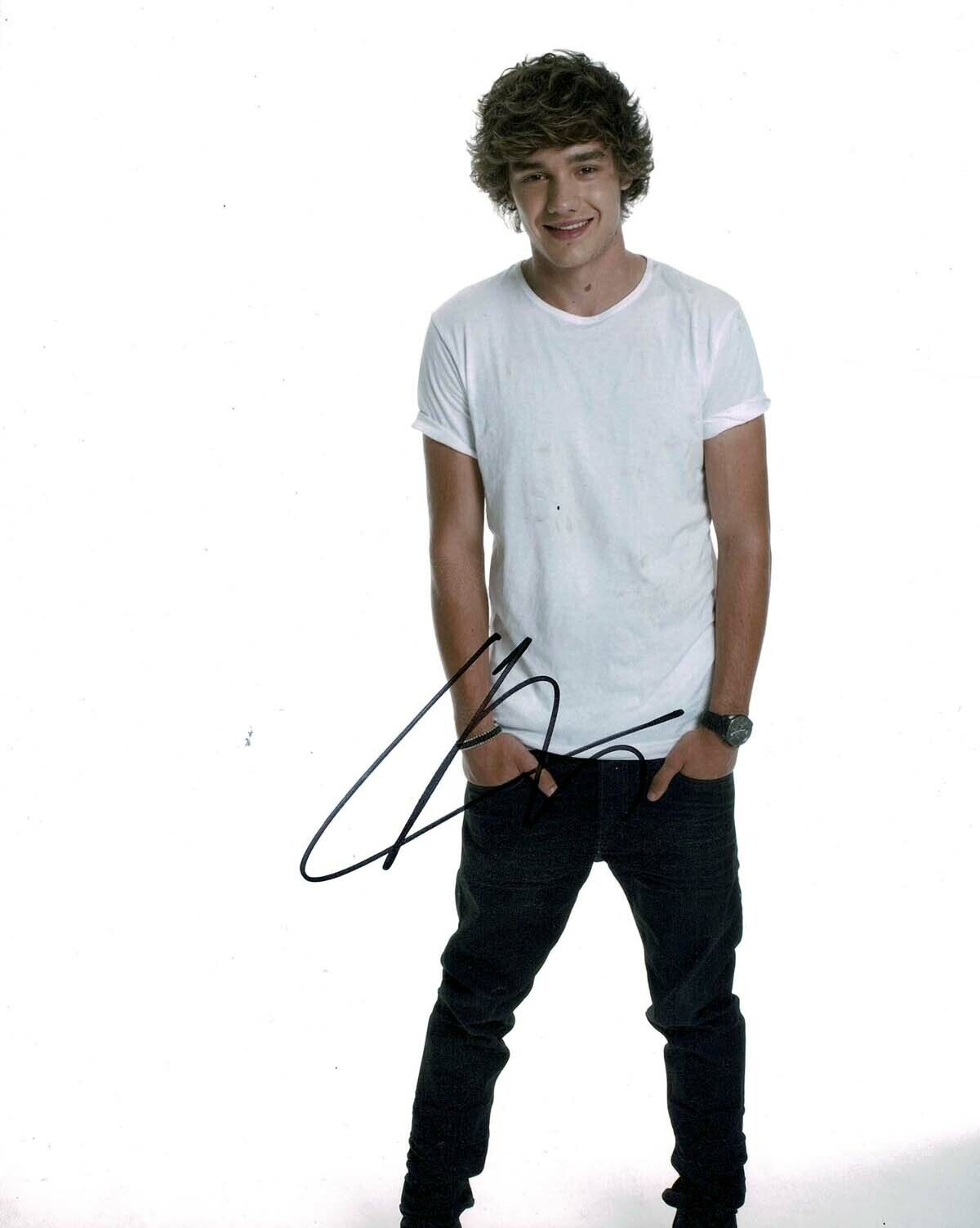 Liam PAYNE One Direction Singer SIGNED Autograph 10x8 Photo Poster painting B AFTAL COA