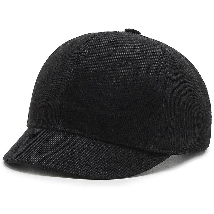 Short Brim Adjustable Solid Color Outdoor Baseball Cap Korean Version SummerMen Snapback Dad Hat