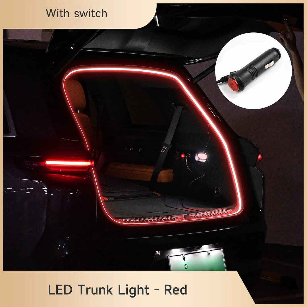 Car magnetic automatic induction trunk light