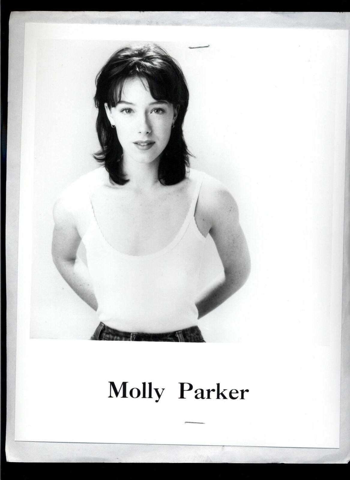 Molly Parker - 8x10 Headshot Photo Poster painting with Resume - Deadwood RARE