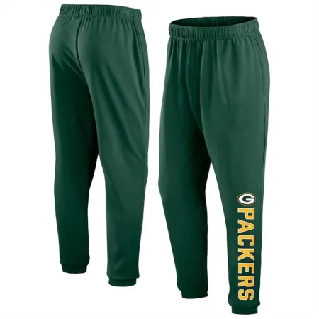 Men's Green Bay Packers Green Chop Block Fleece Sweatpants 5YVY
