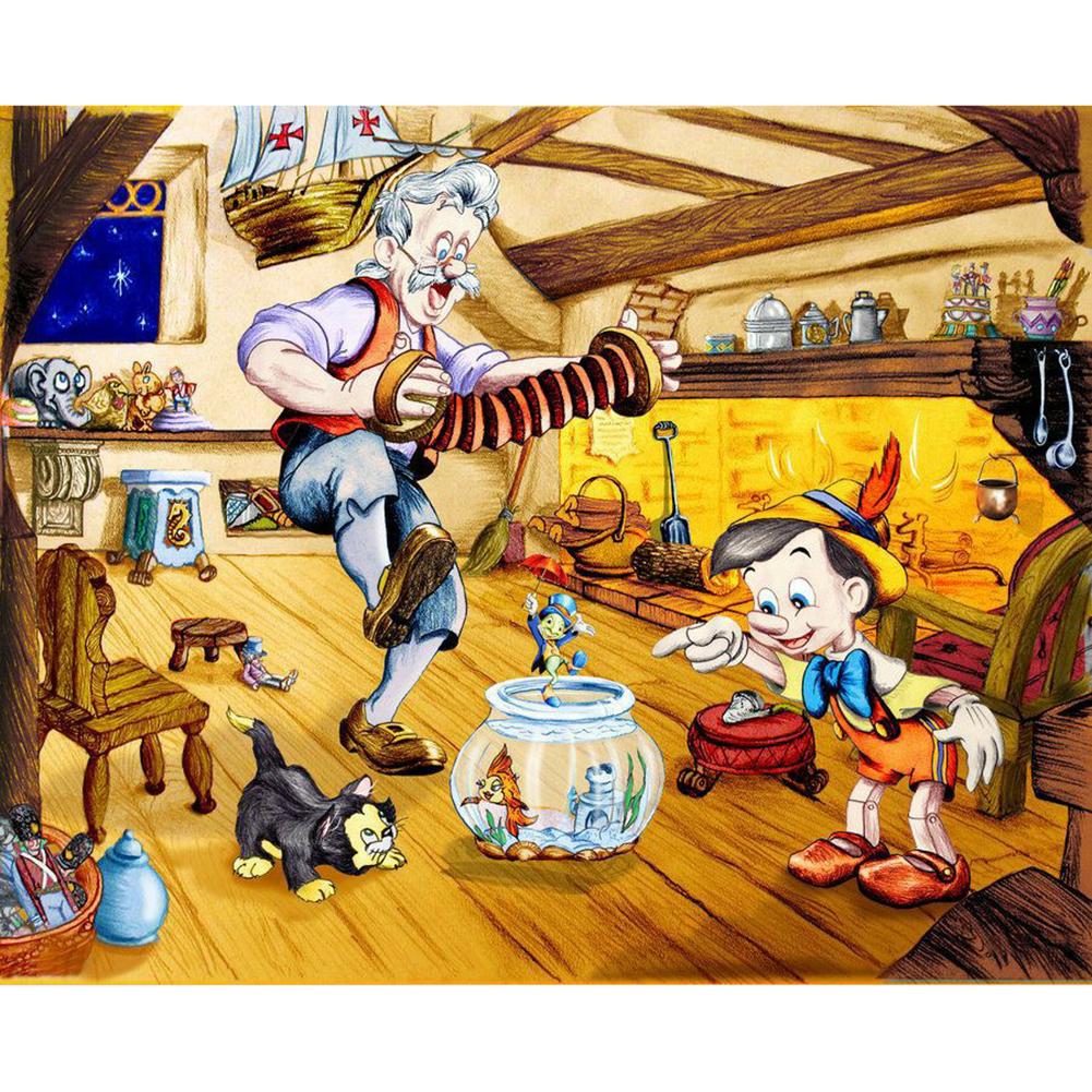 

Cute Figure - Round Drill Diamond Painting - 40*30CM, 501 Original