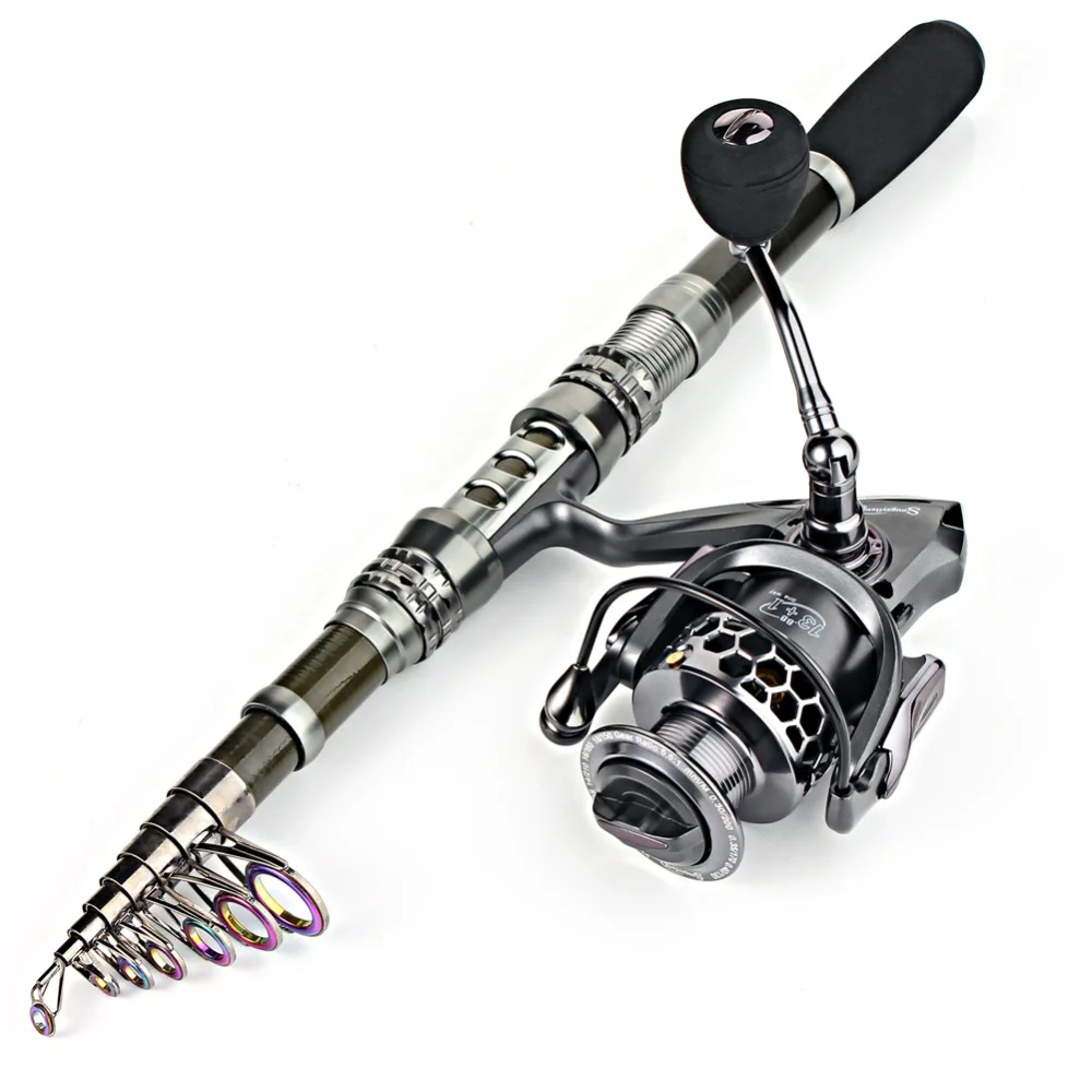 🔥Limited sale🔥Fishing rod and spool combination retractable fishing rod