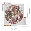 Retro Girl - Diamond Painting - Full Round Drill (Canvas|40*40cm)