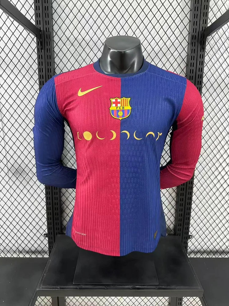 2024-25 Barcelona Music Edition Long Sleeve Jersey - Player Edition