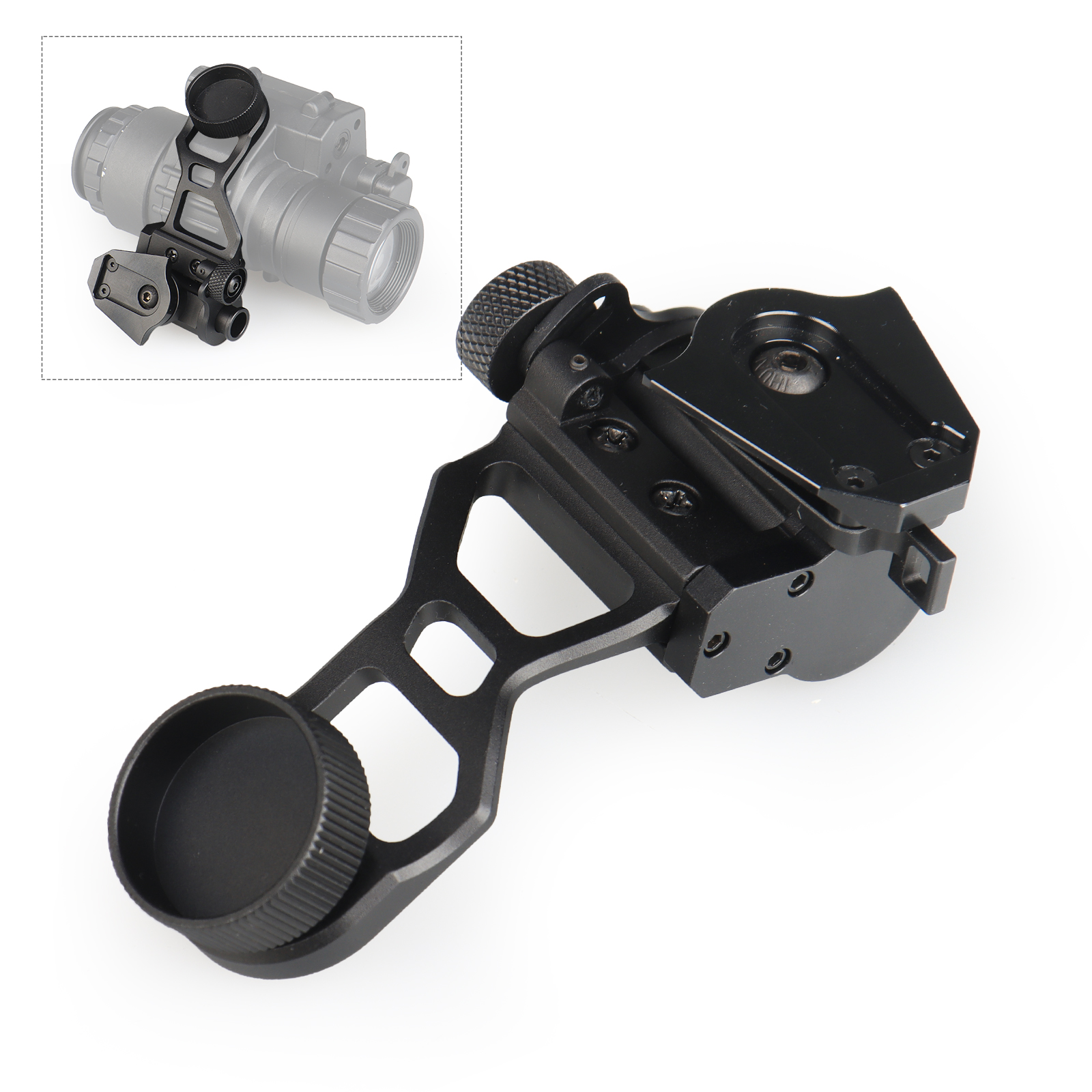 J Arm Aluminum Night Vision Goggle Mount - HaikeWargame