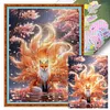 Nine-Tailed Fox-11CT Stamped Cross Stitch 45*60cm/17.72*23.62in(Big Size) tapestrymarket