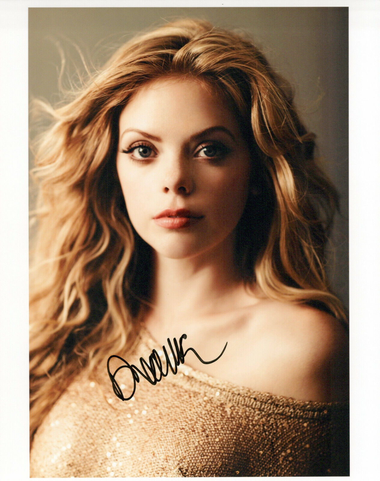 Dreama Walker glamour shot autographed Photo Poster painting signed 8x10 #3