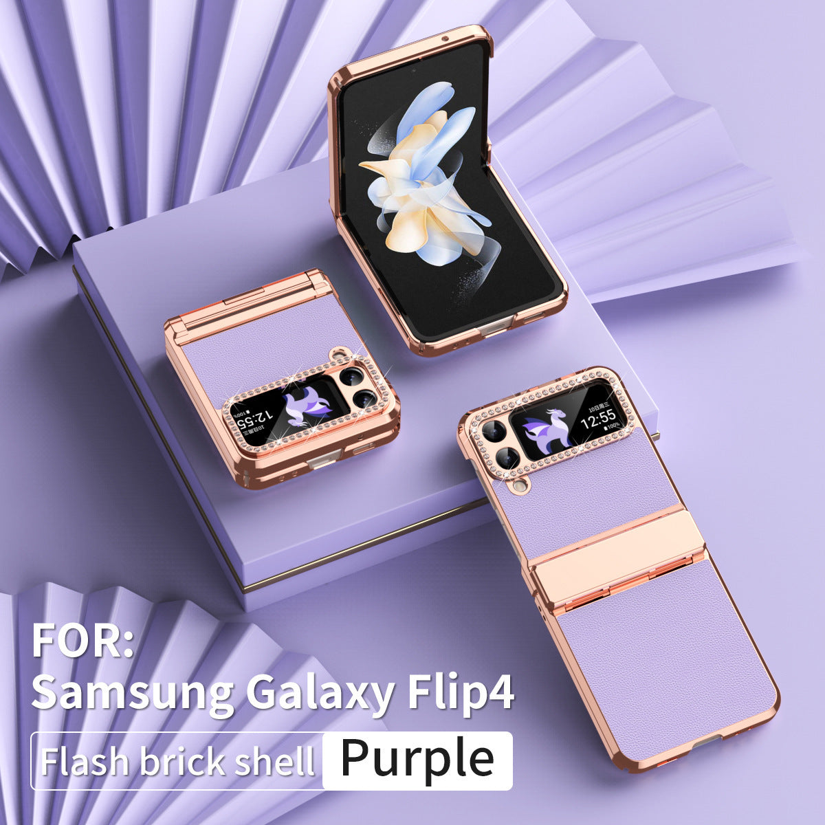 Geeignet für Samsung ZFlip3/ZFlip4 faltbare Bildschirm magnetische Scharnier Shell Film Oneness Telefon Fall