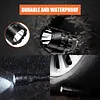 LED Flashlight 5 Modes Rechargeable Flashlight Waterproof Outdoor Portable Torch