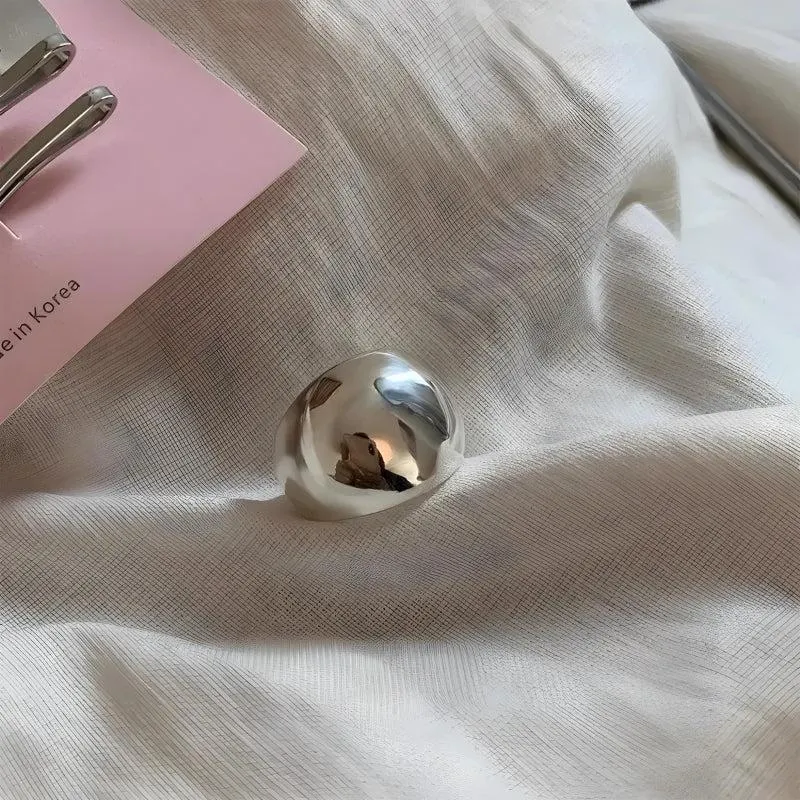 Brownm Round Ring