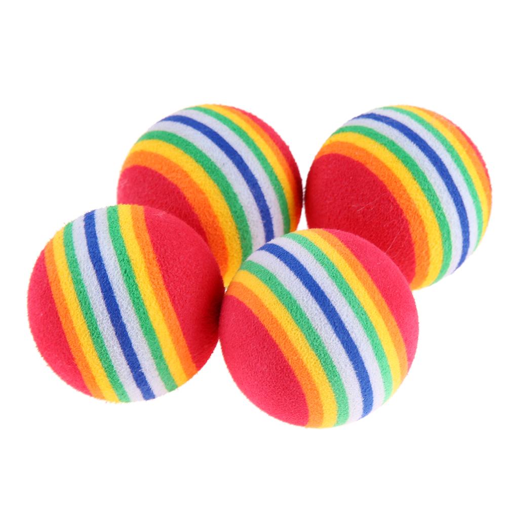 

30pcs EVA Rainbow Strip Golf Ball Practice Training Aid Tool for Beginner, 501 Original