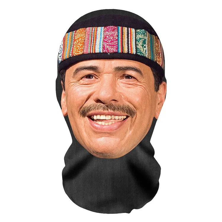 3D Spoof Face Simulation Headgear-Carlos Santana