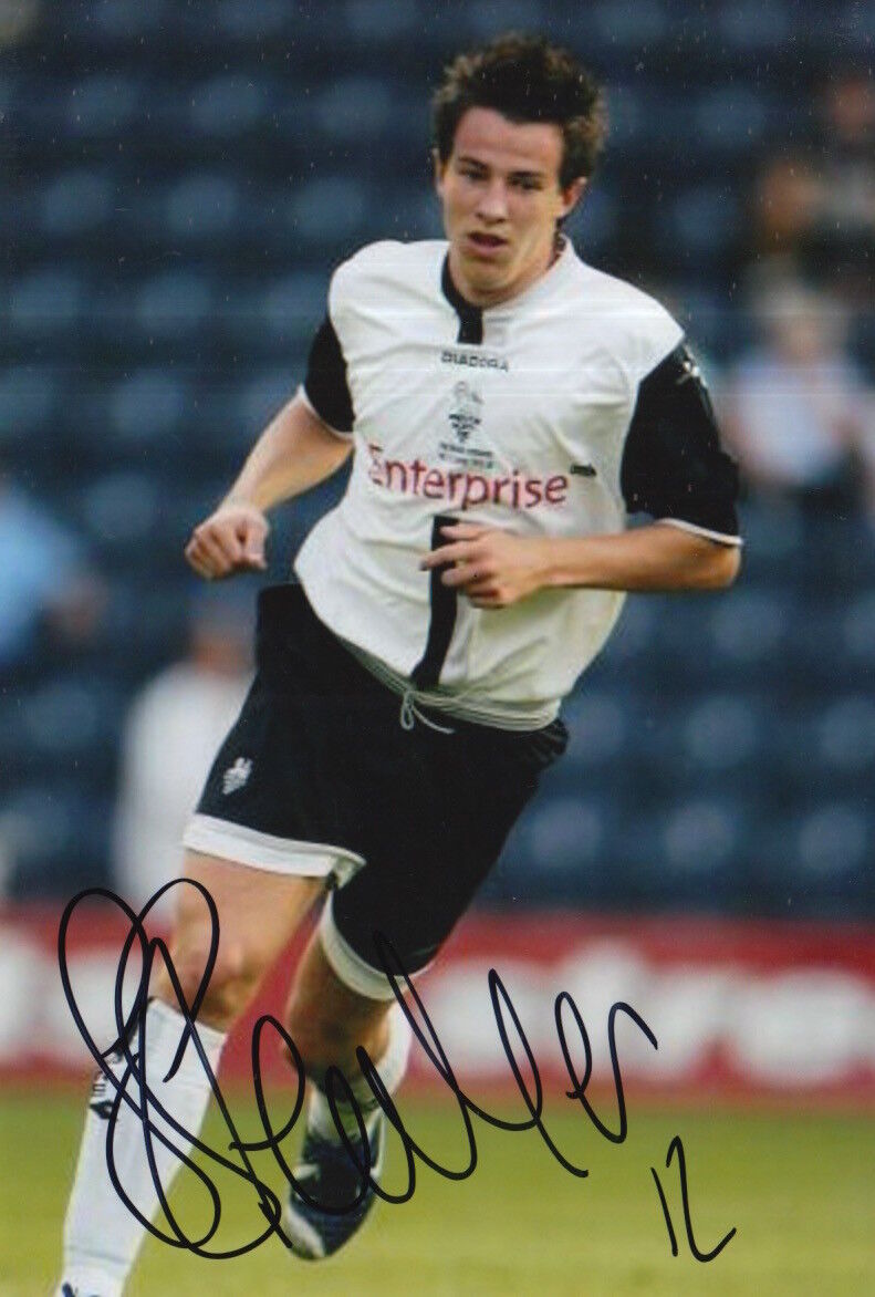 PRESTON NORTH END HAND SIGNED SEAN ST LEDGER 6X4 Photo Poster painting 1.