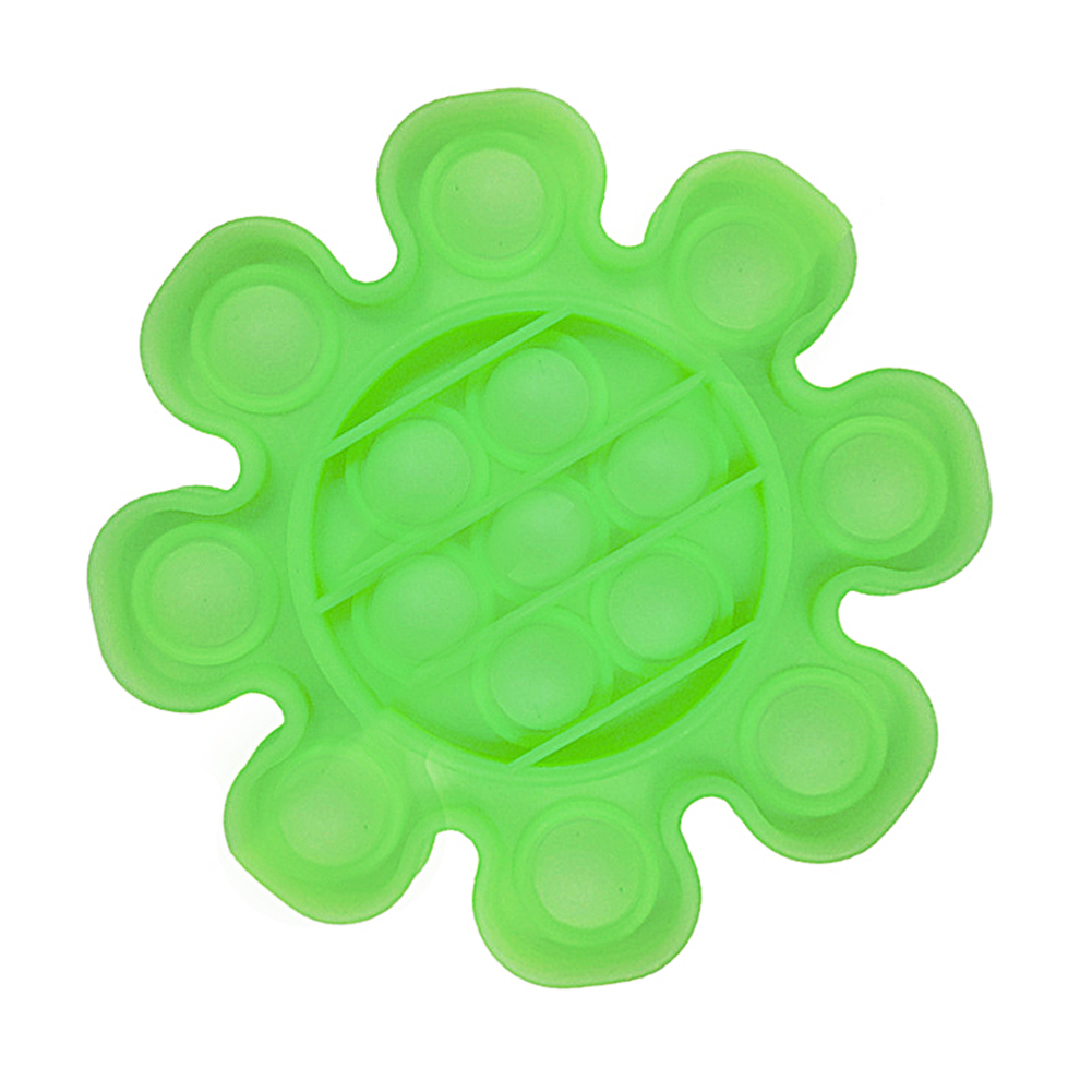 

Silicone Luminous Push Bubble Fidget Toys Stress Relief Relaxing Puzzle Toy, 501 Original