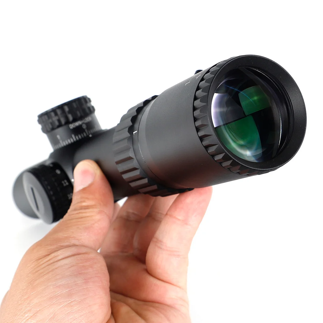 ohhunt® 1-6X28 SFP Scope,35mm Tube,Glass Etched Reticle,Red Illumination,Turrets Lock Reset