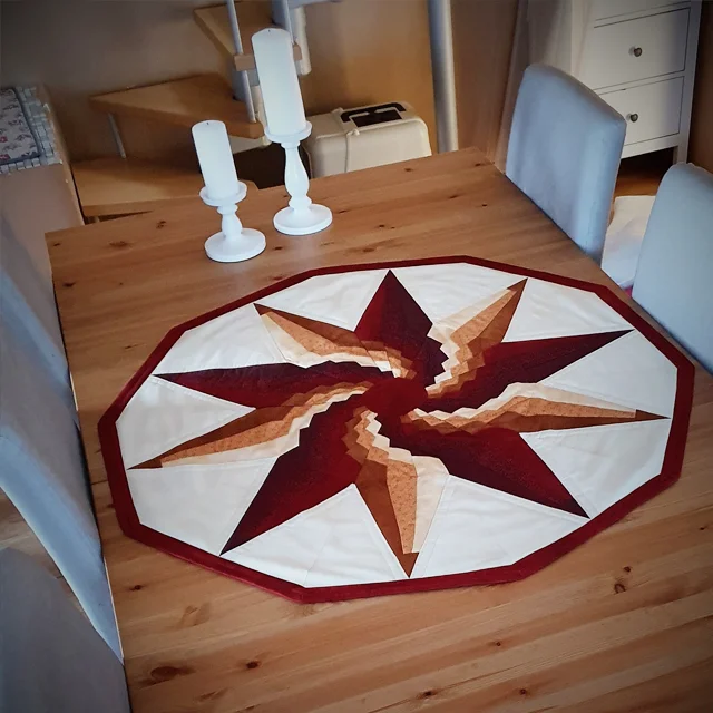 Art Ruler Squedge 22.5&deg; Template-- With Instructions