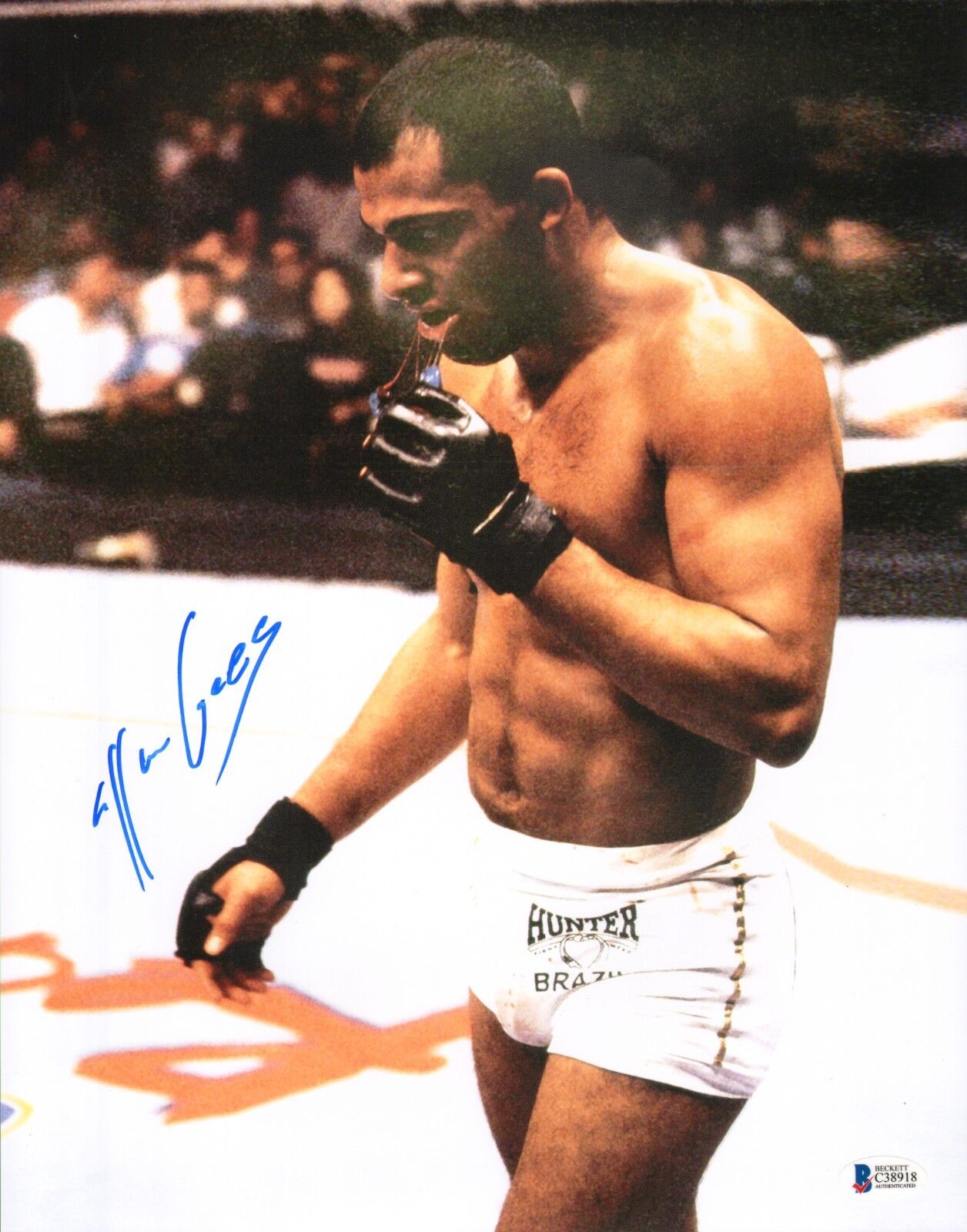 Allan Goes Signed 11x14 Photo Poster painting BAS Beckett COA UFC Pride FC Extreme Fighting 3 4